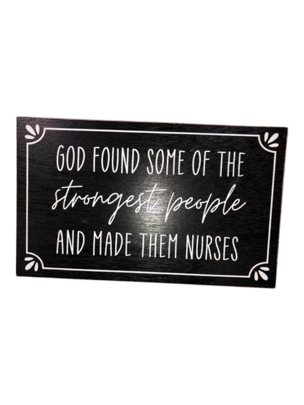 Nurse Wooden shelf/wall Plaque
